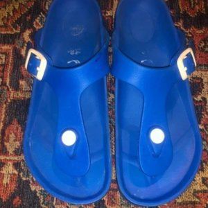 34 Gizeh EVA kids blue thong sandals